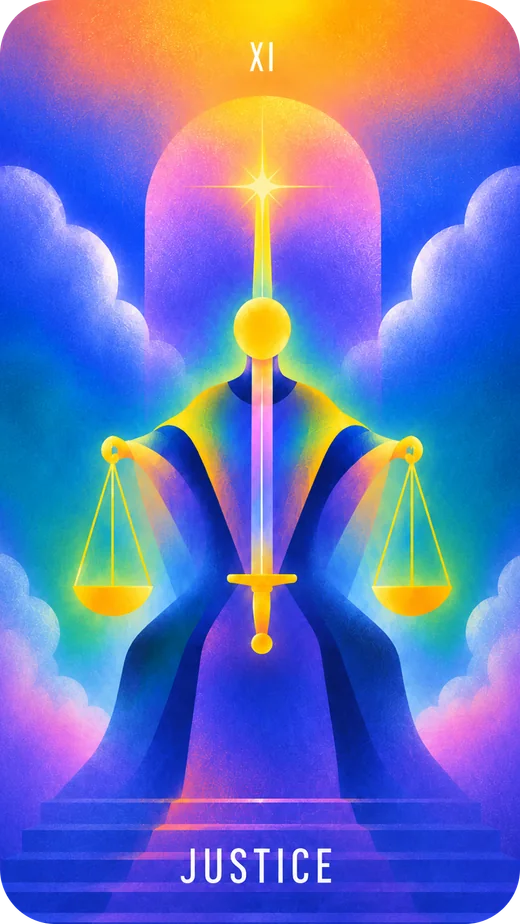 Arcanum 11 · Justice