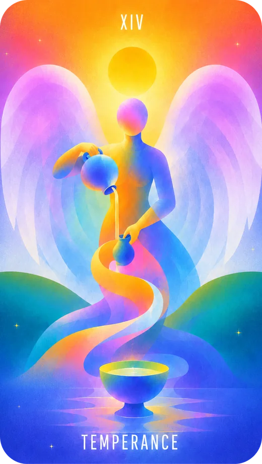 Arcanum 14 · Temperance