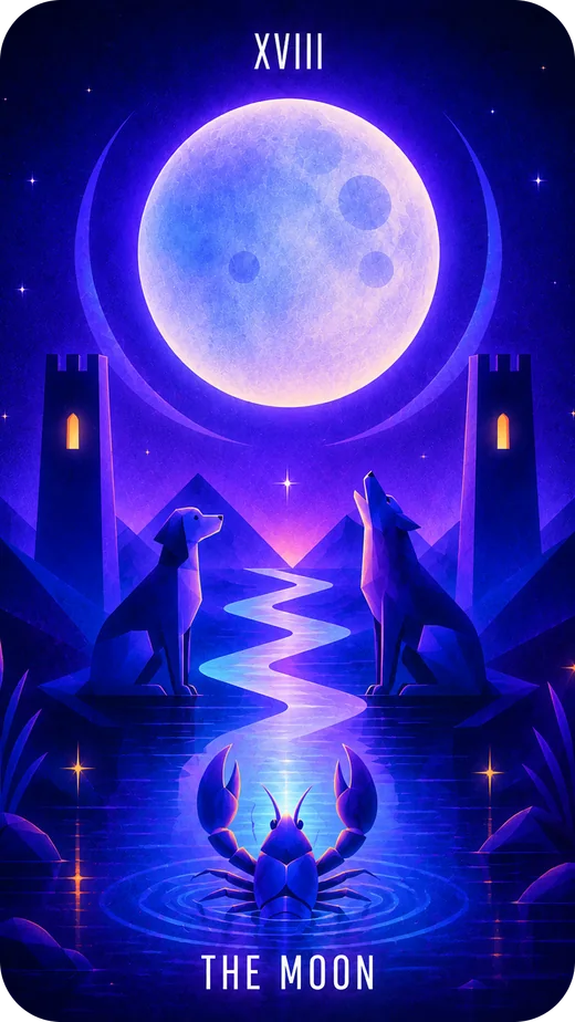 Arcanum 18 · The Moon